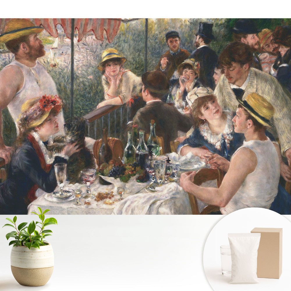 Tapeta s impresionistickou společenskou scénou
