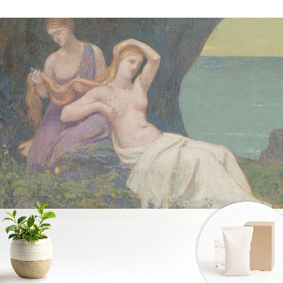 Samolepící tapeta s motivem žen na pláži