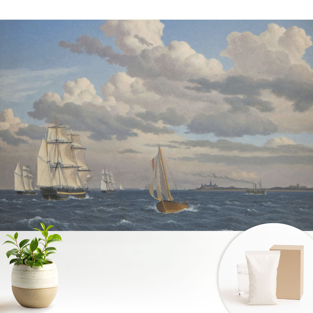 Samolepící tapeta s motivem plachetnic a moře