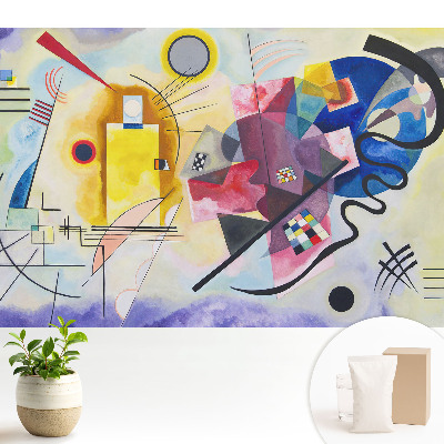 Samolepící tapeta s abstraktními barevnými tvary