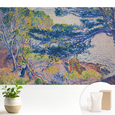 Tapeta Barevná krajina, klidná harmonie