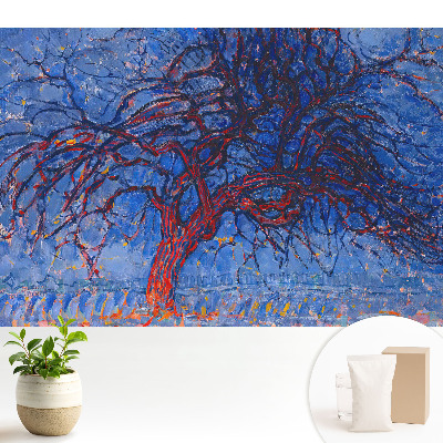 Tapeta na zeď Expresivní abstrakce modré