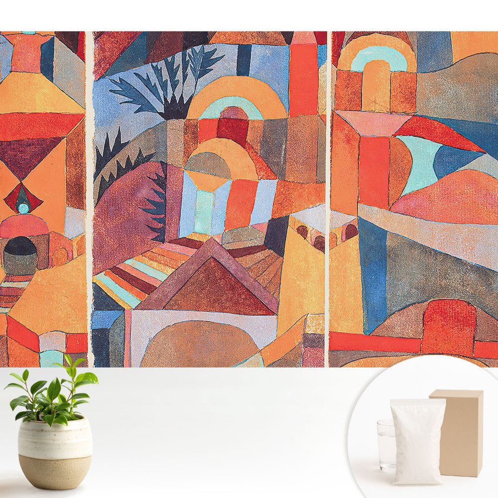 Samolepící tapeta s barevnou abstraktní symetrií vyjadřující energii