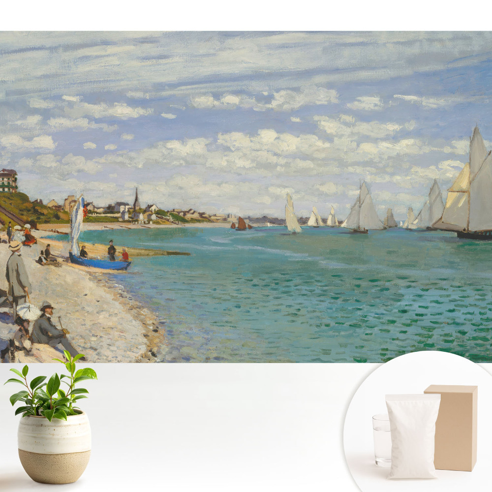 Tapeta na zeď Impresionistická přímořská pláž
