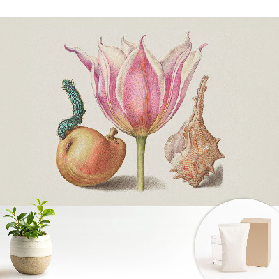 Tapeta do obyvaku Harmonie květinové housenky.