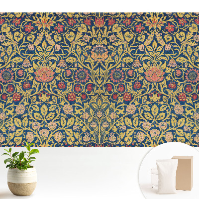 Samolepící tapeta Elegantní klasické květiny v opakující se kompozici