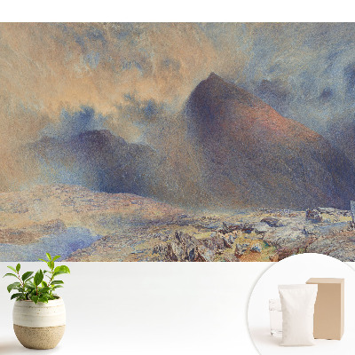 Tapeta na zeď Melancholické a majestátní horské panorama