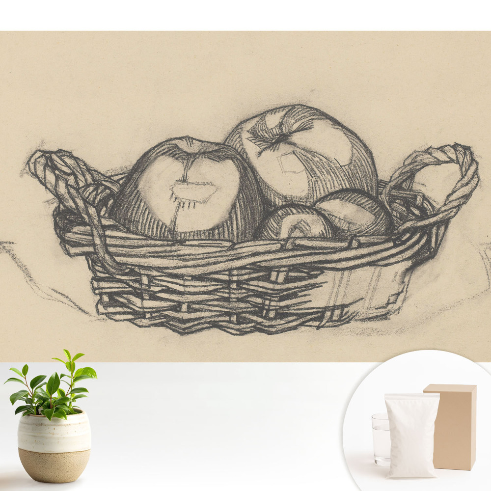 Tapeta s klasickým motivem ovocného koše