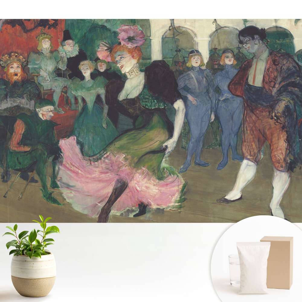 Tapeta s motivem barevného retro míče