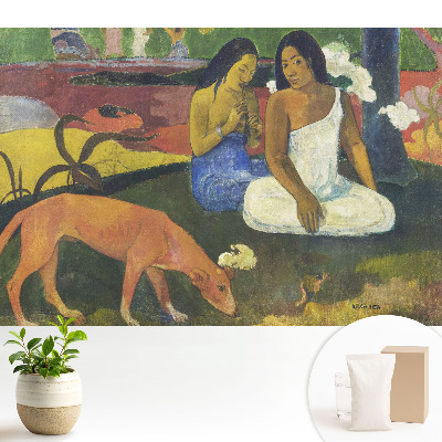 Tapeta do obývacího pokoje s motivem exotické harmonie přírody