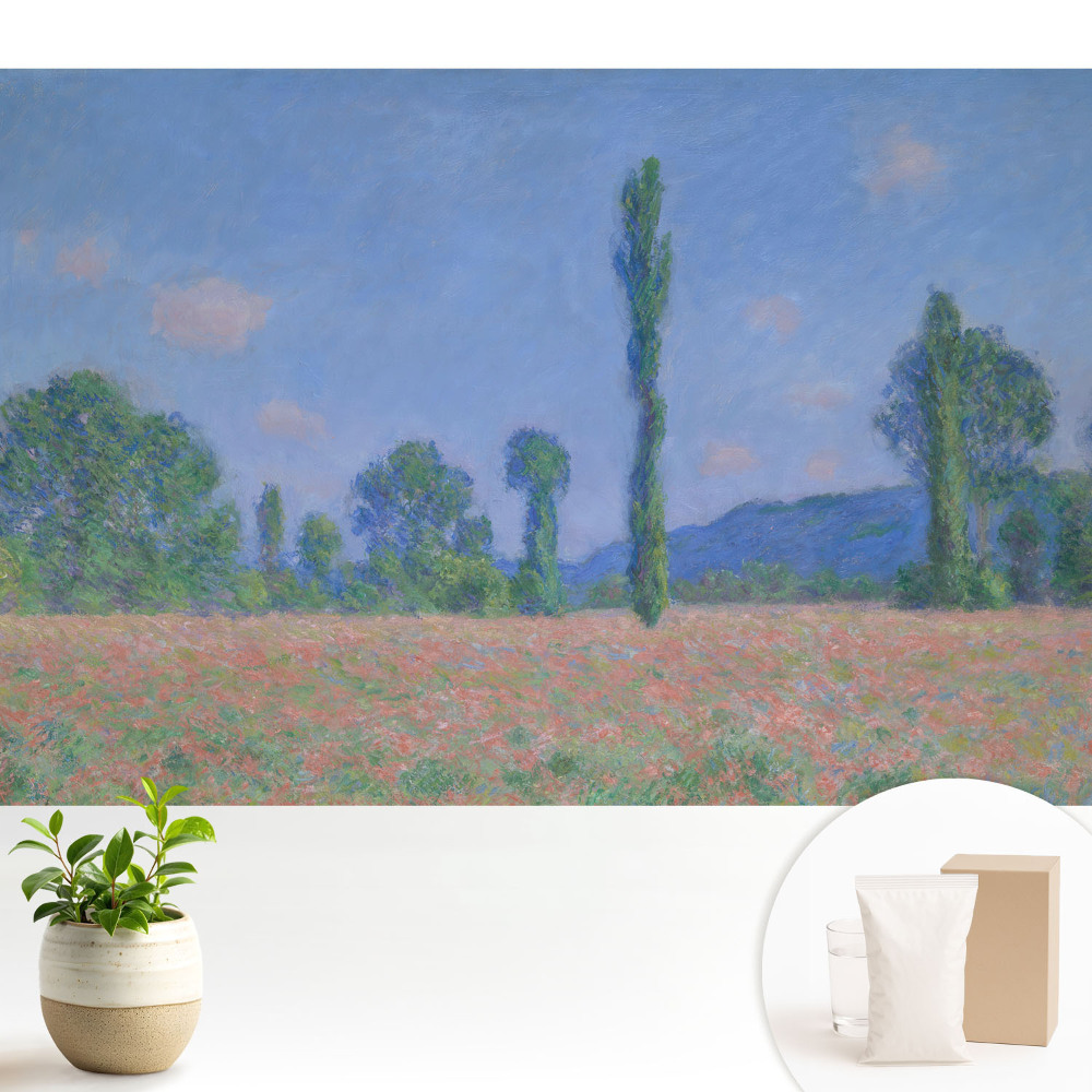 Tapeta na zeď Impresionistická krajina s topoly