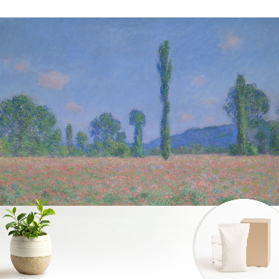 Tapeta na zeď Impresionistická krajina s topoly