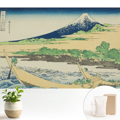 Tapeta na zeď s atmosférickým panoramatem a loděmi