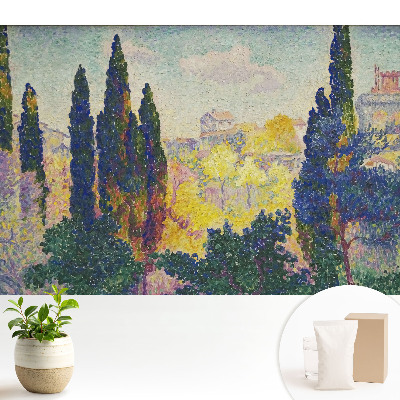 Tapeta Barevné stromy v impresionismu