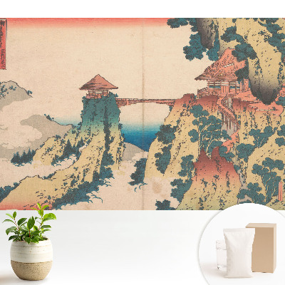 Tapeta Orientální most přes útes