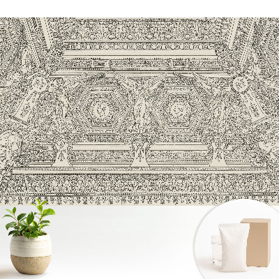 Samolepící tapeta s klasickým ozdobným motivem plným detailů