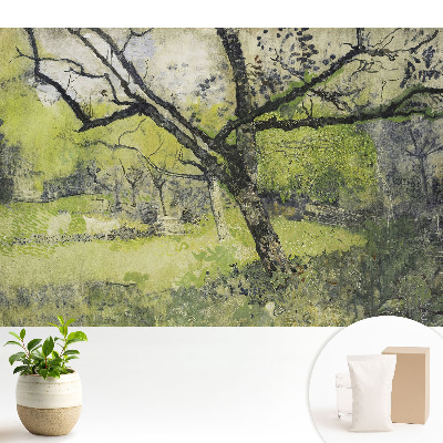 Samolepící tapeta „Zelený prostor v parku“