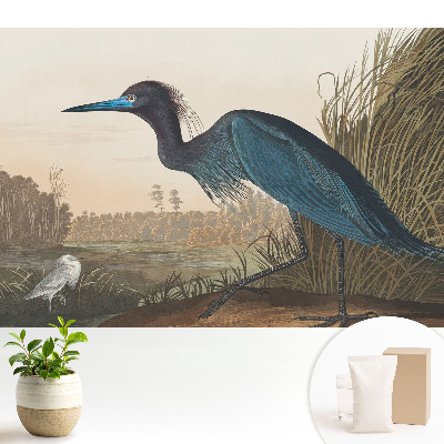 Samolepící tapeta Klasická ptačí krajina