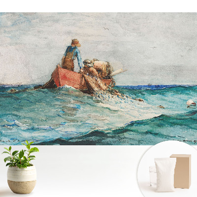 Tapeta na zeď Rybáři na moři