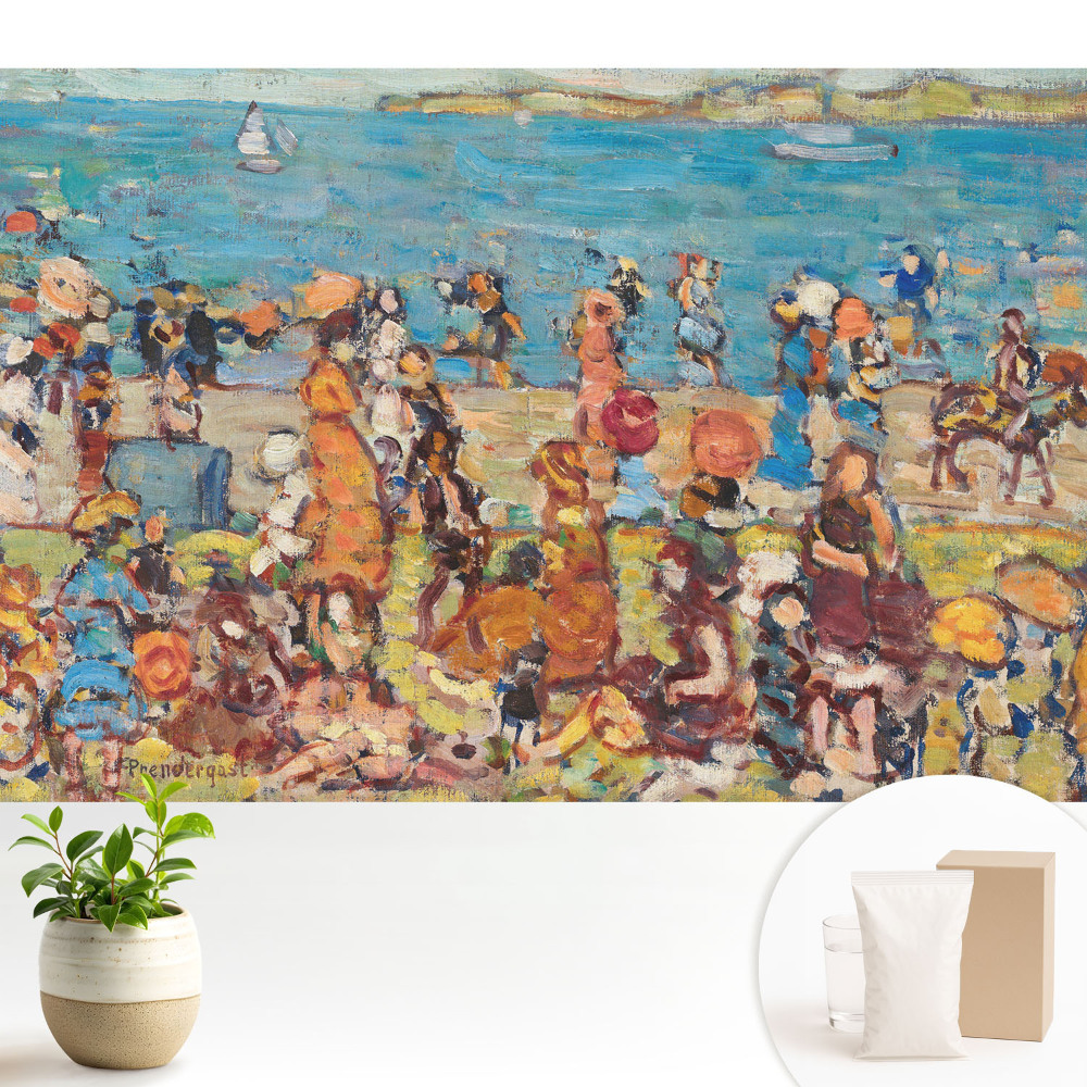 Tapeta na zeď s impresionistickým motivem pláže