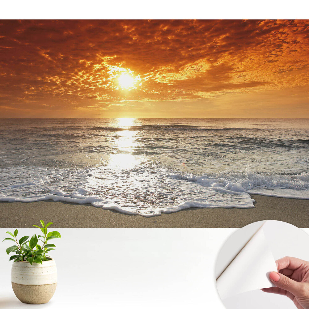 Tapeta Úžasný západ slunce míru