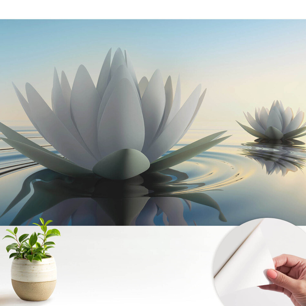 Tapeta Jemné lekníny, vodní harmonie