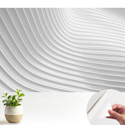 Tapeta do obývacího pokoje s minimalistickou strukturou a vlnovkovým vzorem