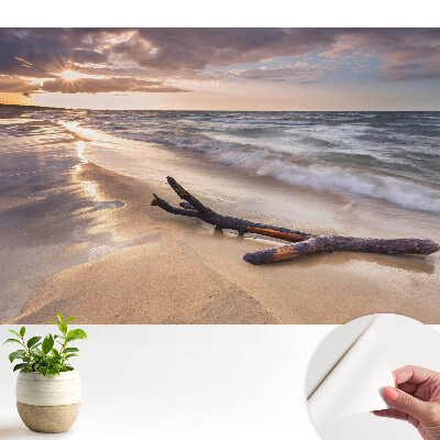 Tapeta do obyvaku Západ slunce nad mořem