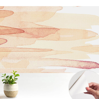 Tapeta do obyvaku Pastelová abstrakce vyzařující klid