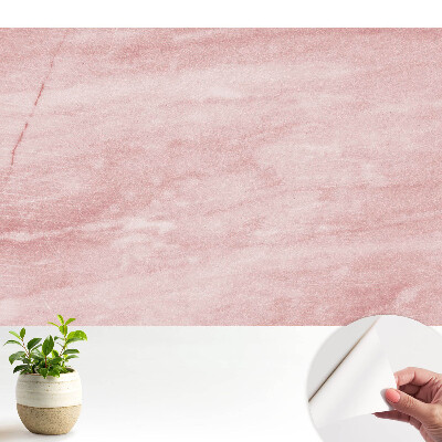 Tapeta na zeď s motivem růžového mramoru