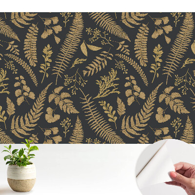 Tapeta Botanický listový vzor elegance příroda