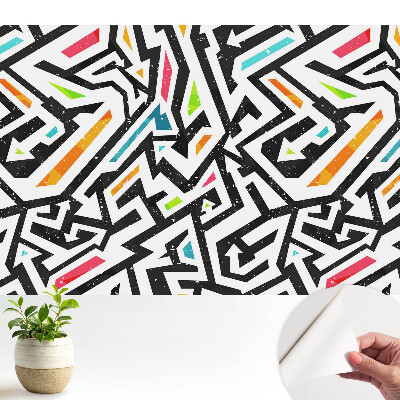 Tapeta Barevné geometrické vzory