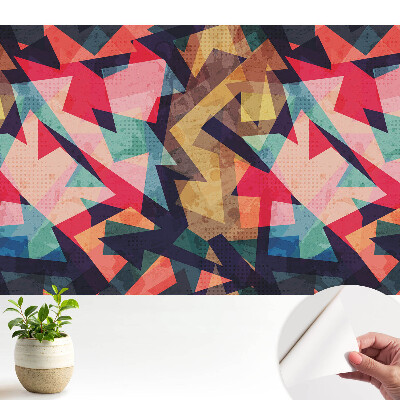 Tapeta Abstraktní mozaika zářivých barev