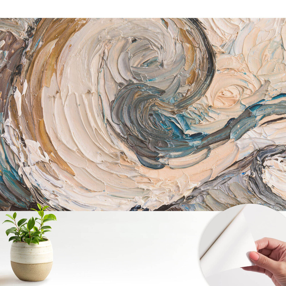 Tapeta Abstraktní mozaika barev a vírů