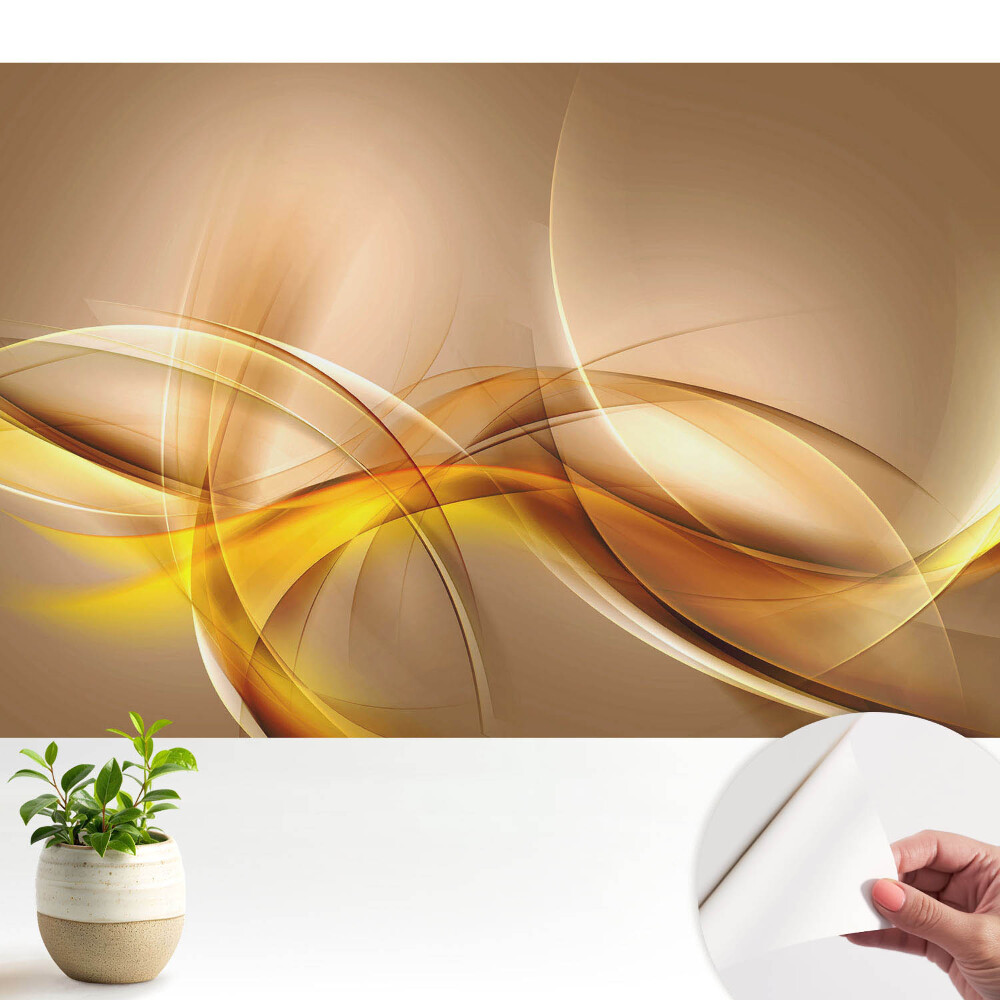 Tapeta na zeď Jemné křivky abstraktního vzoru