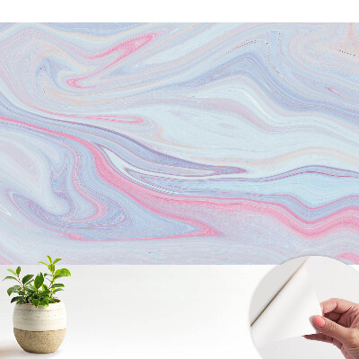 Tapeta do obyvaku Pastelová abstrakce dynamická harmonie