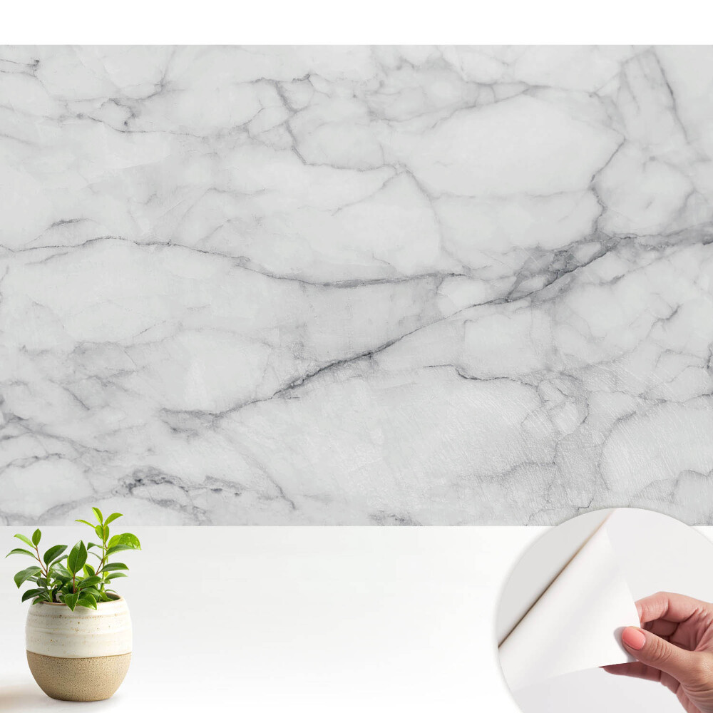 Tapeta Klasický mramorový vzor v odstínech šedé