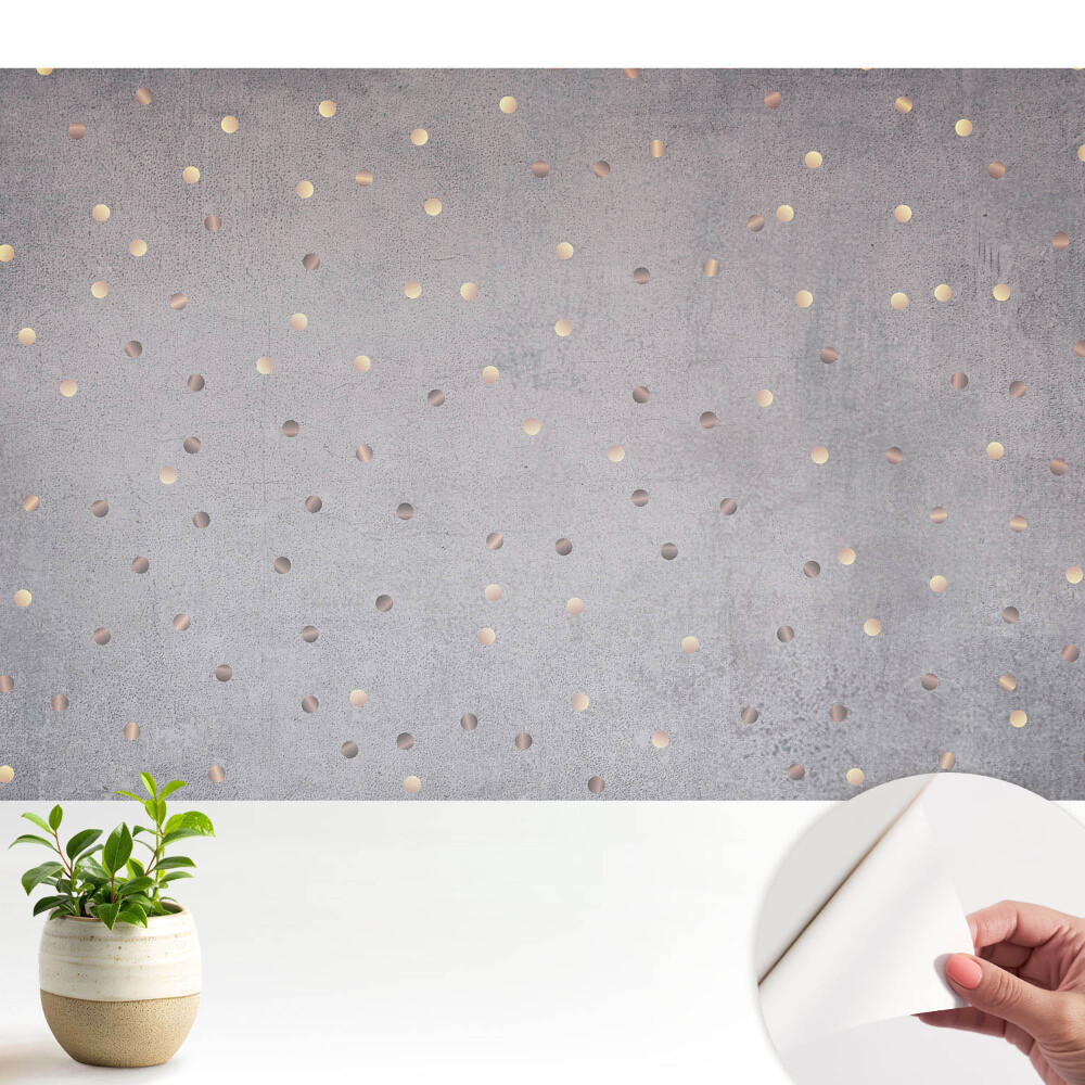 Tapeta do obyvaku Moderní vzor s drobnými tečkami