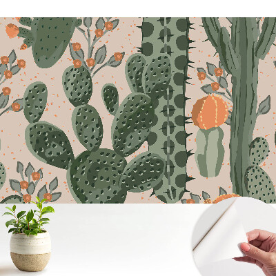 Tapeta Moderní vzor kaktusů