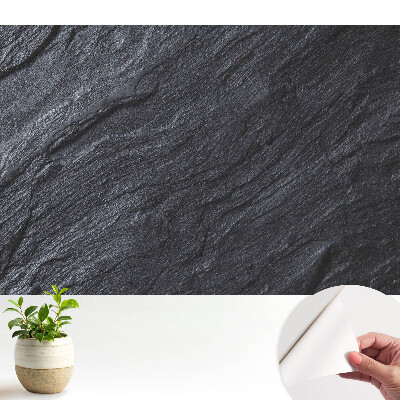 Tapeta do obývacího pokoje s tmavou kamennou texturou