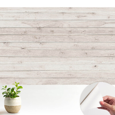 Tapeta Lehké dřevěné desky v horizontálním uspořádání