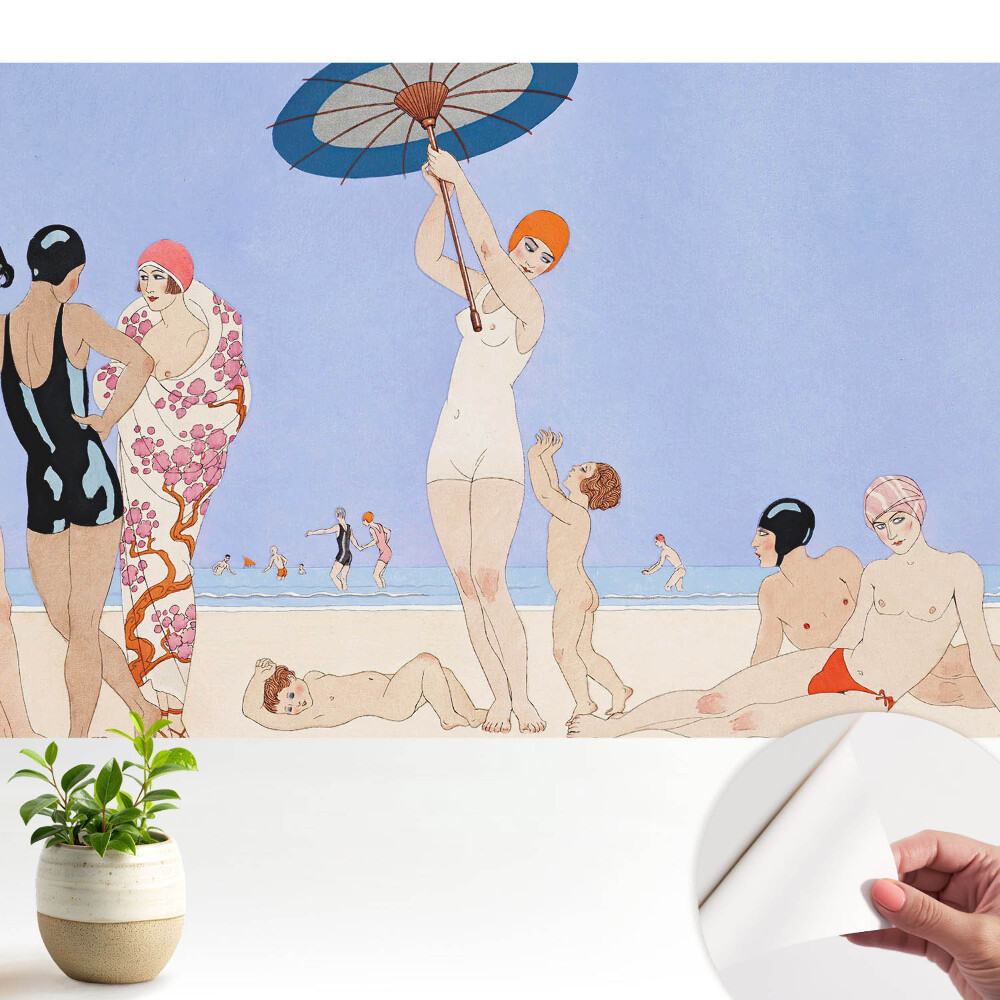 Tapeta Retro plážová relaxace