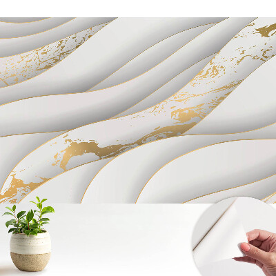 Tapeta do obyvaku Abstraktní vlny elegance