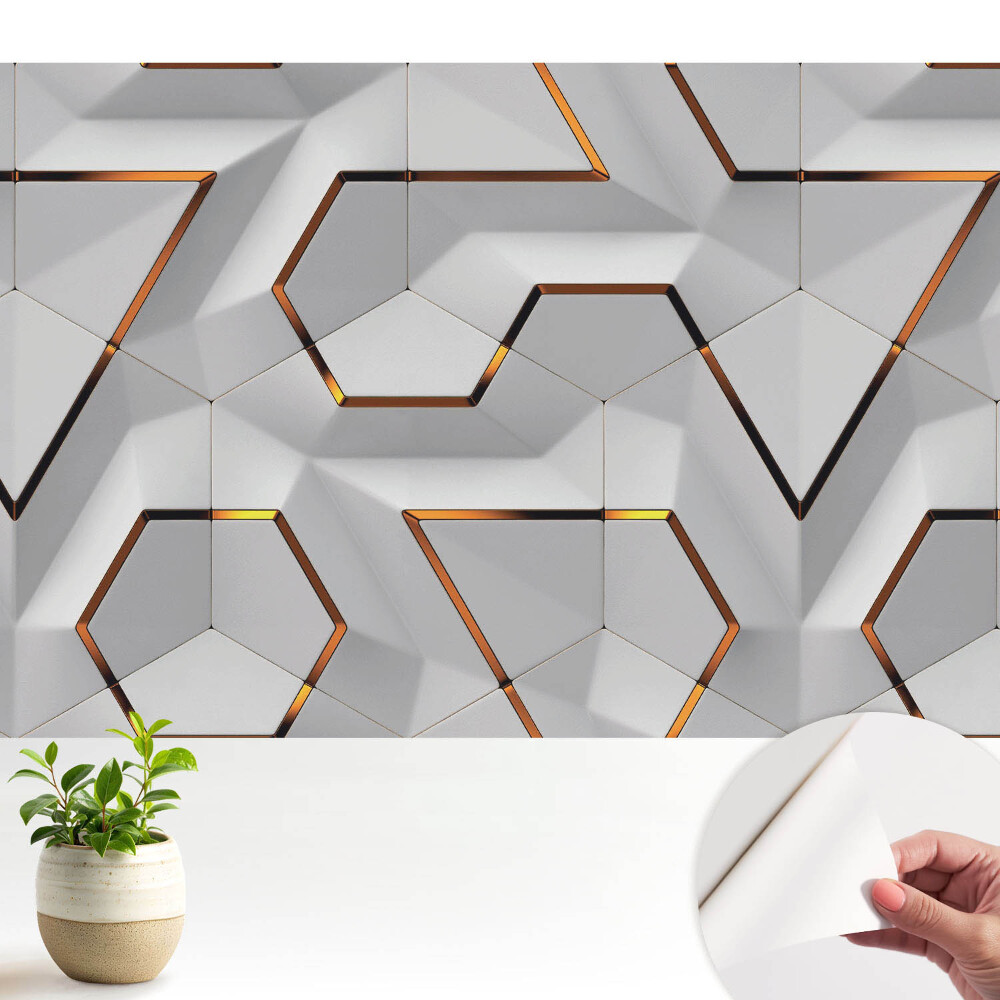 Tapeta na zeď Moderní geometrické prostorové uspořádání