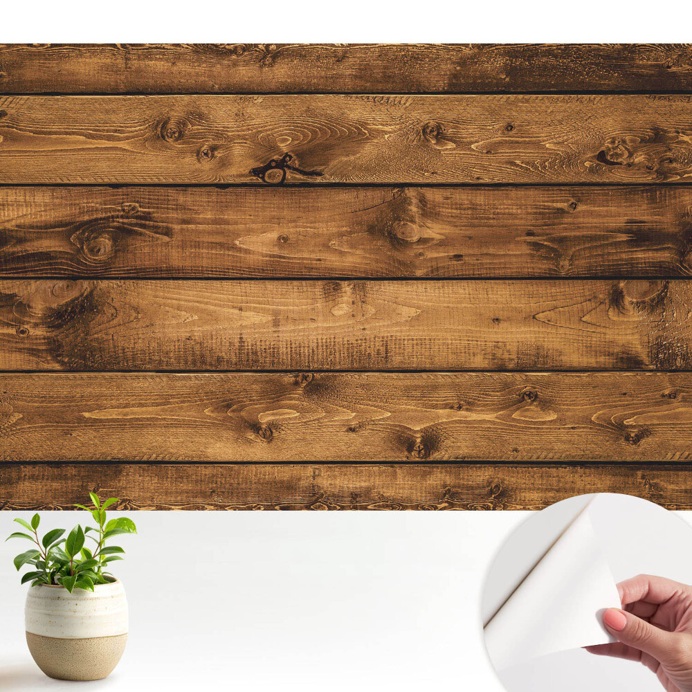 Tapeta Rustikální dřevěná prkna v harmonii