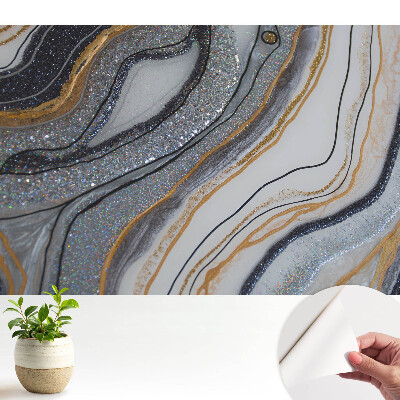 Tapeta Abstraktní vlny elegantní záře.