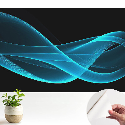 Tapeta Abstraktní modré vlny