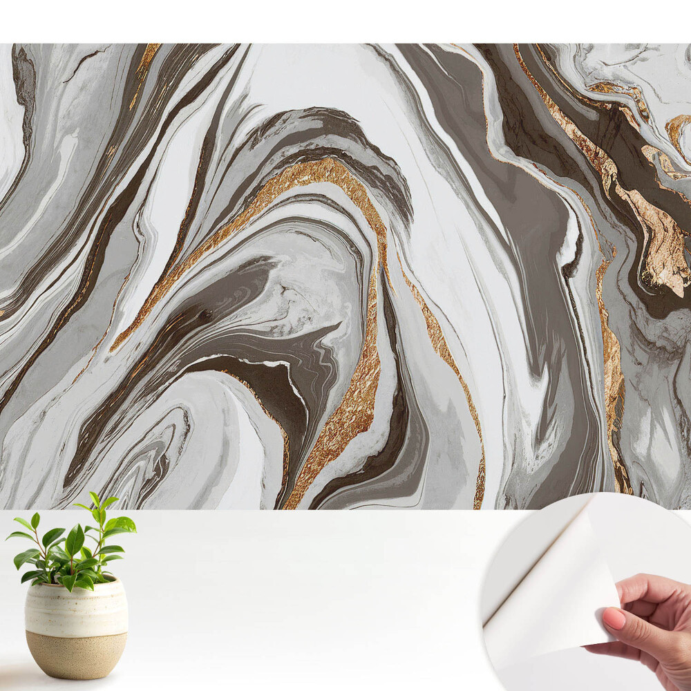 Tapeta Abstraktní mramorová elegance