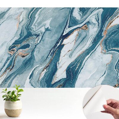 Tapeta Abstraktní mramorové linie a vlny