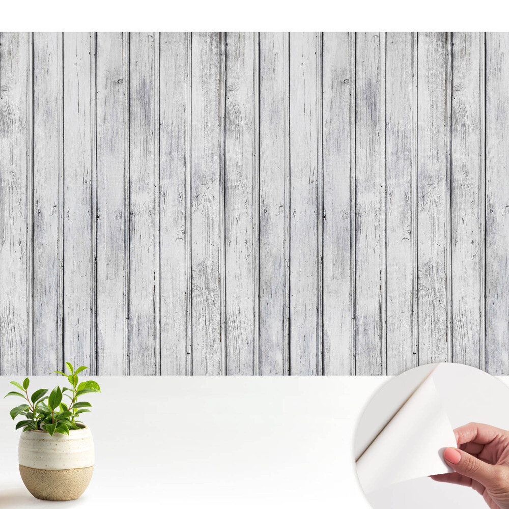 Tapeta Rustikální dřevěný vzor s jemnou kresbou